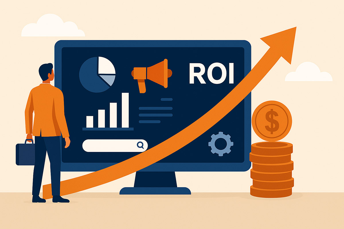 Digital marketing firm working on strategy to boost business ROI
