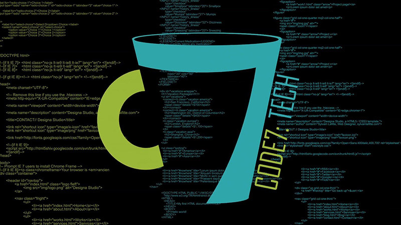 Code7Tech : Logo Reveal Video